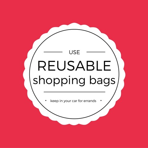 Use Reusable Shopping Bags